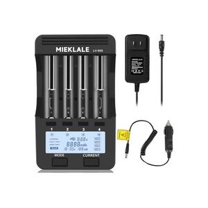 MIEKLALE Li-Ion Battery Charger with Adapter